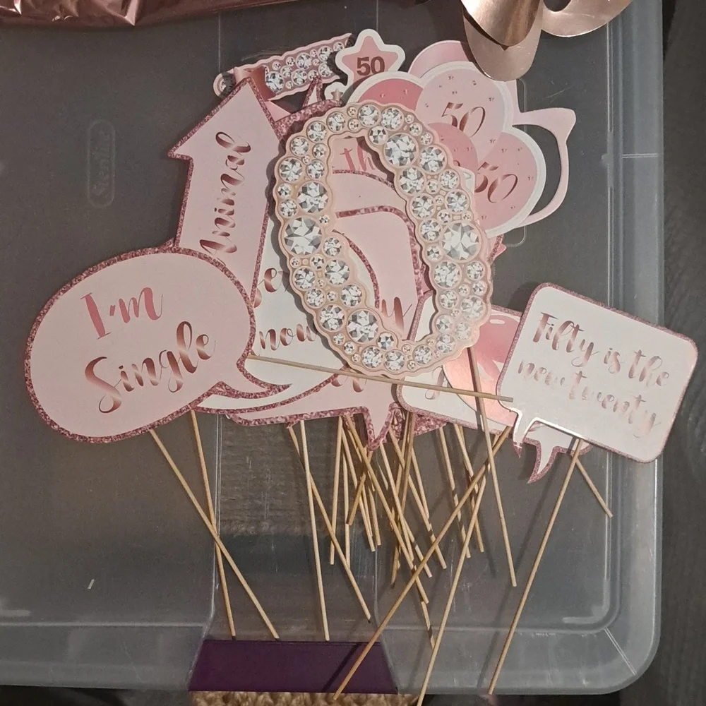 50th BDAY DECOR - Picture 4 of 5